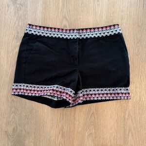 Loft Shorts with Aztec Design